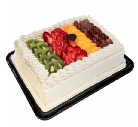50 Kişilik Karışık Meyveli Pasta Kaliteli
